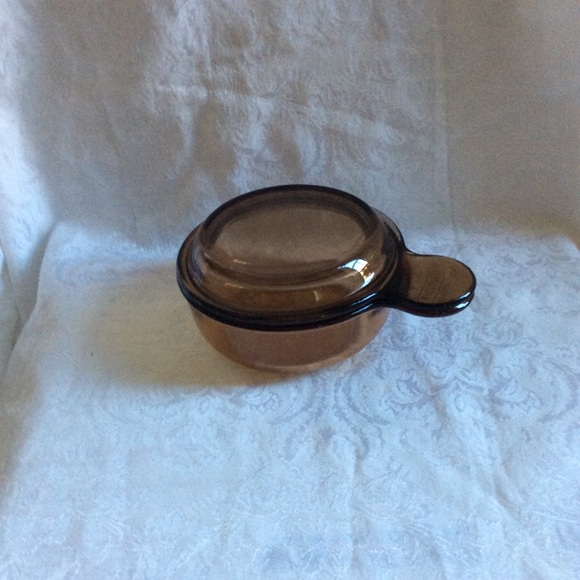 Pyrex Visions Small Saucepan Pot with Lid EUC - Picture 1 of 8